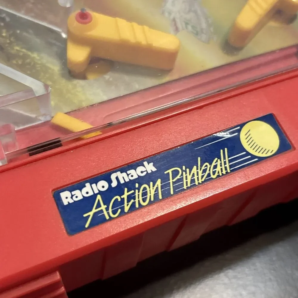 Vintage Radio Shack Space Attack Pinball - Sound, Controllers Works (no Score)